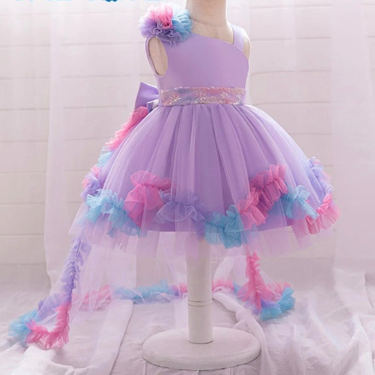 Lavendar princess gown